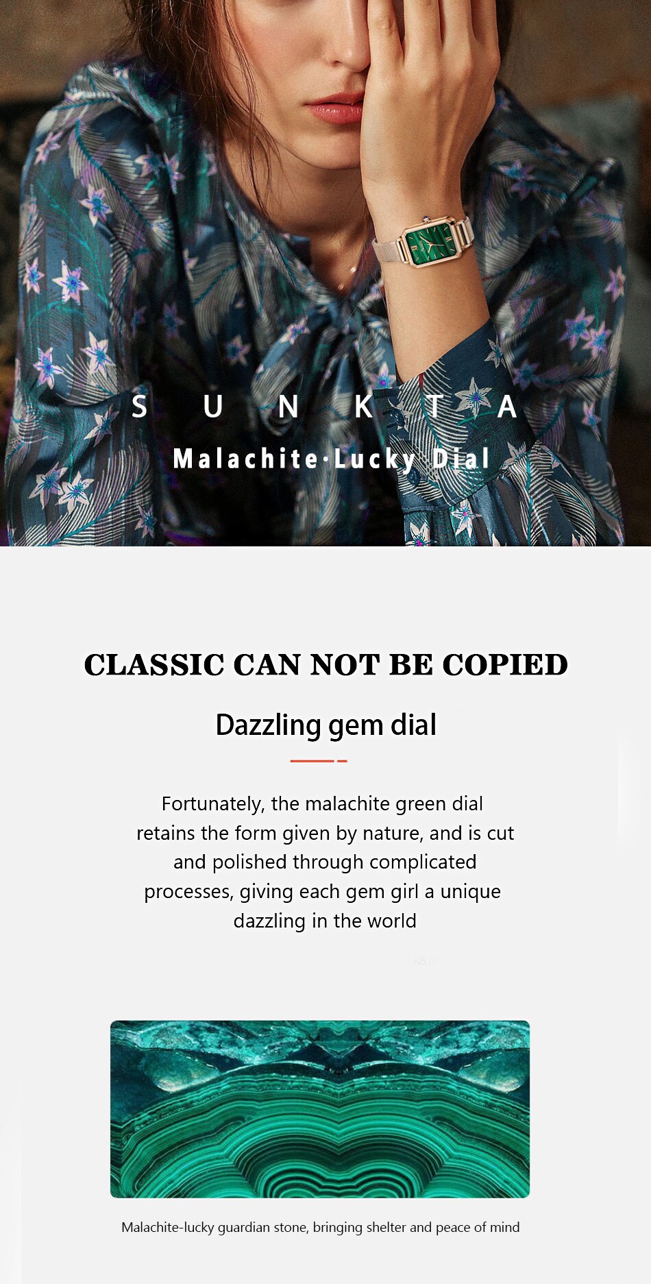 SUNKTA Watch Women Watches top brand luxury fashion rectangular small green watch ladies ultra-thin waterproof Quartz Wristwatch SUNKTA Watch Women Watches top brand luxury fashion rectangular small green watch ladies ultra-thin waterproof Quartz Wristwatch
