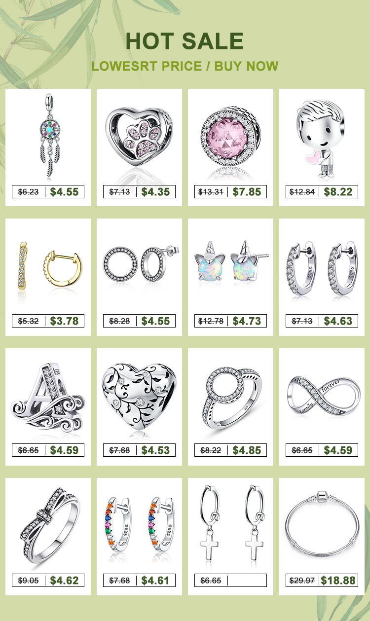 WOSTU 100% Authentic 925 Sterling Silver Heart Shape Charm Mom Beads Fit Original Bracelet Pendant DIY Jewelry Charms Gift WOSTU 100% Authentic 925 Sterling Silver Heart Shape Charm Mom Beads Fit Original Bracelet Pendant DIY Jewelry Charms Gift