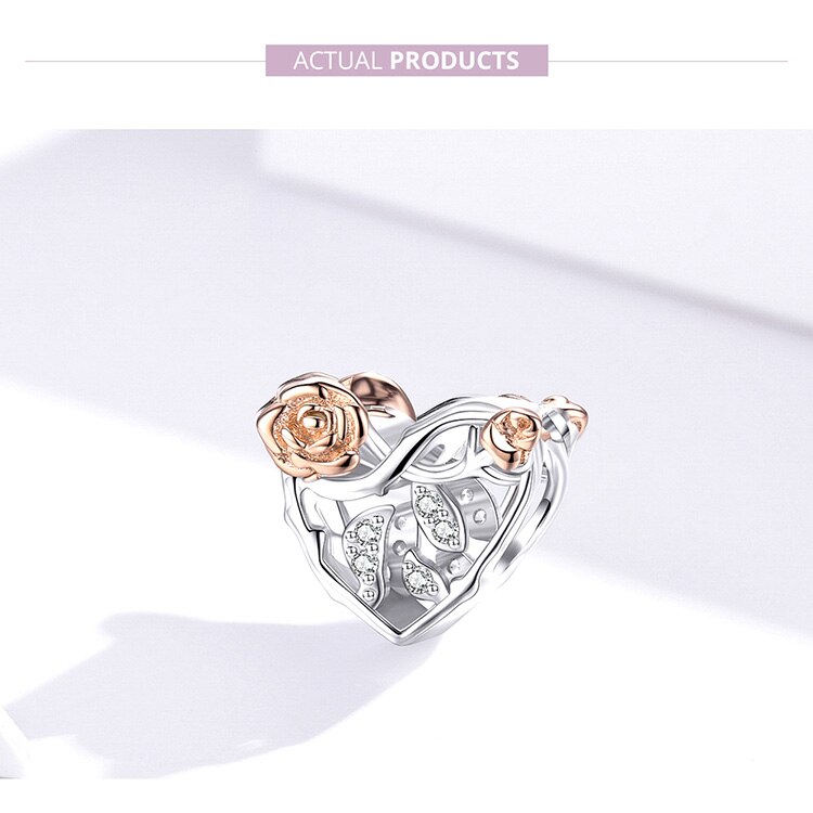 WOSTU 100% Authentic 925 Sterling Silver Heart Shape Charm Mom Beads Fit Original Bracelet Pendant DIY Jewelry Charms Gift WOSTU 100% Authentic 925 Sterling Silver Heart Shape Charm Mom Beads Fit Original Bracelet Pendant DIY Jewelry Charms Gift