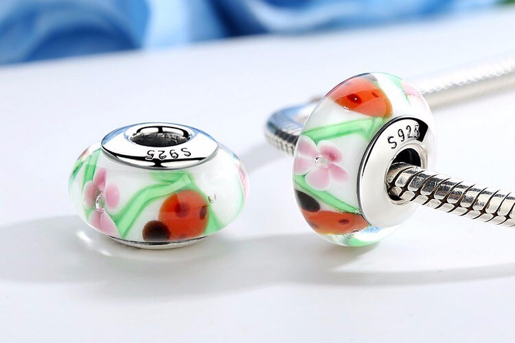 29 Styles Real 925 Sterling Silver Effervescence Murano Glass Beads Fit Original Charm Bracelet Authentic S925 Jewelry 29 Styles Real 925 Sterling Silver Effervescence Murano Glass Beads Fit Original Charm Bracelet Authentic S925 Jewelry