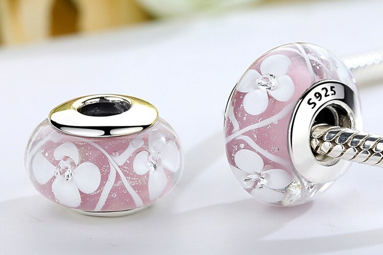 29 Styles Real 925 Sterling Silver Effervescence Murano Glass Beads Fit Original Charm Bracelet Authentic S925 Jewelry 29 Styles Real 925 Sterling Silver Effervescence Murano Glass Beads Fit Original Charm Bracelet Authentic S925 Jewelry