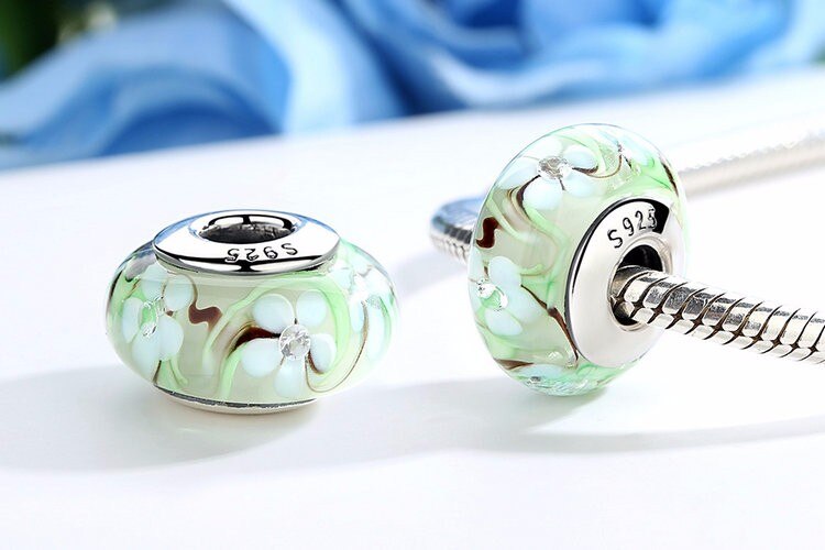 29 Styles Real 925 Sterling Silver Effervescence Murano Glass Beads Fit Original Charm Bracelet Authentic S925 Jewelry 29 Styles Real 925 Sterling Silver Effervescence Murano Glass Beads Fit Original Charm Bracelet Authentic S925 Jewelry