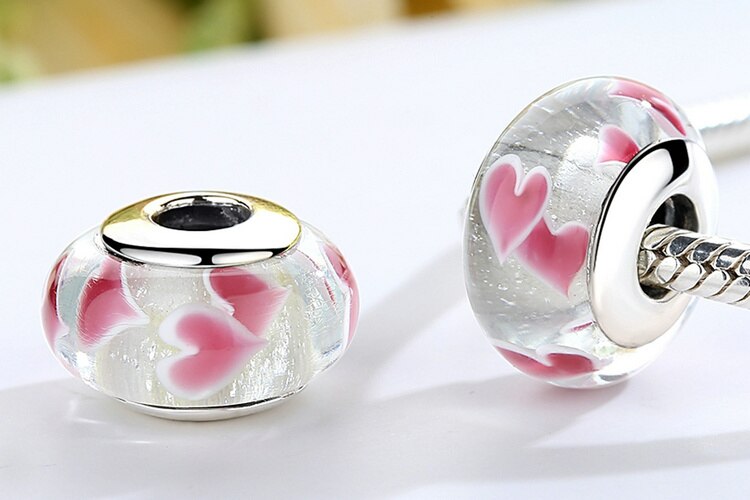 29 Styles Real 925 Sterling Silver Effervescence Murano Glass Beads Fit Original Charm Bracelet Authentic S925 Jewelry 29 Styles Real 925 Sterling Silver Effervescence Murano Glass Beads Fit Original Charm Bracelet Authentic S925 Jewelry