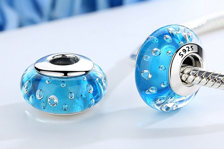 29 Styles Real 925 Sterling Silver Effervescence Murano Glass Beads Fit Original Charm Bracelet Authentic S925 Jewelry 29 Styles Real 925 Sterling Silver Effervescence Murano Glass Beads Fit Original Charm Bracelet Authentic S925 Jewelry