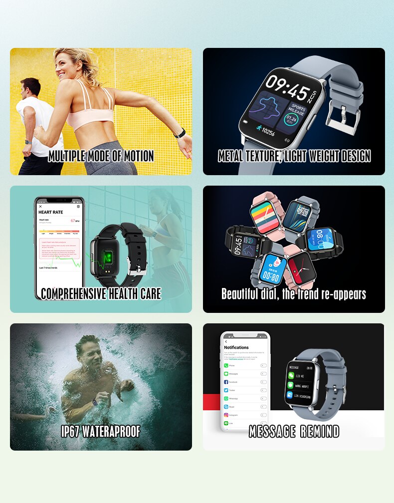 Fulltouch Sport Heart Rate Monitor Waterproof Fitness Bracelet Men Women Smartwatch2021 for Android Apple Xiaomi Fulltouch Sport Heart Rate Monitor Waterproof Fitness Bracelet Men Women Smartwatch2021 for Android Apple Xiaomi