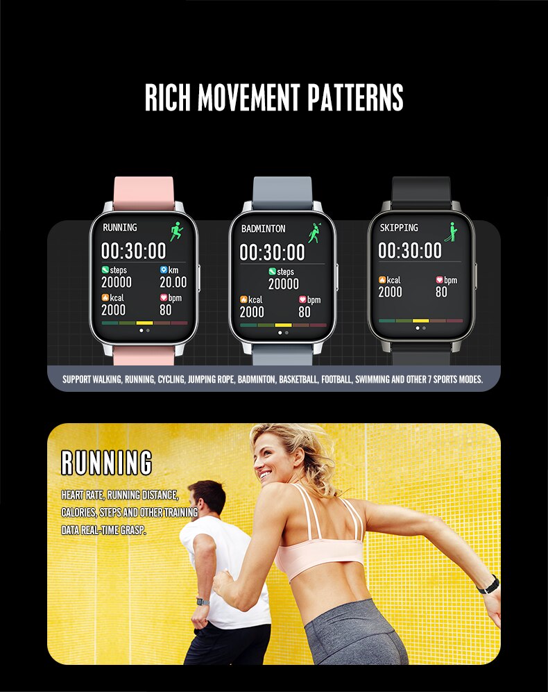 Fulltouch Sport Heart Rate Monitor Waterproof Fitness Bracelet Men Women Smartwatch2021 for Android Apple Xiaomi Fulltouch Sport Heart Rate Monitor Waterproof Fitness Bracelet Men Women Smartwatch2021 for Android Apple Xiaomi