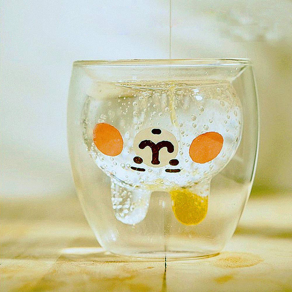 Mug Glasses with Double Bottom Creative Coffe Cup Resistant Mug Glasses with Double Bottom Creative Coffe Cup Resistant