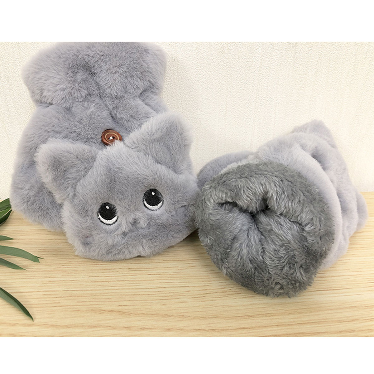 Women Winter Fur Rabbit Mittens fingerless Gloves Plush Warm Glove Winter Soft Thick Gloves for Women Girl Flexible Half Finger Women Winter Fur Rabbit Mittens fingerless Gloves Plush Warm Glove Winter Soft Thick Gloves for Women Girl Flexible Half Finger
