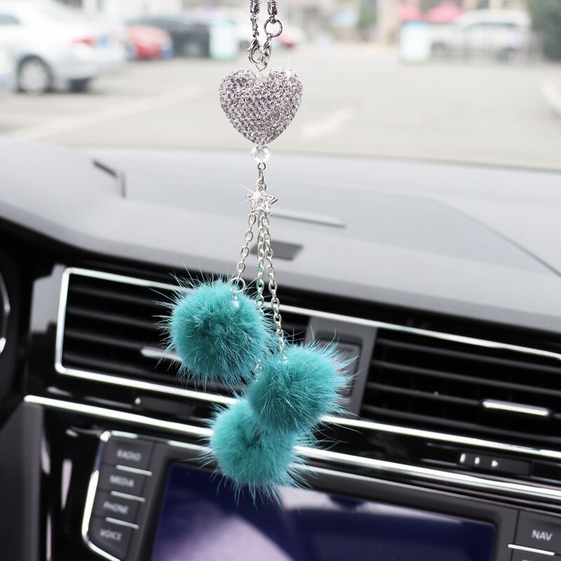 Fashion Car View Mirror Hanging Pendant Auto Home Decor Lucky Vehicle Ornament Mini Car Accessory Interior Hanging For Girls Fashion Car View Mirror Hanging Pendant Auto Home Decor Lucky Vehicle Ornament Mini Car Accessory Interior Hanging For Girls