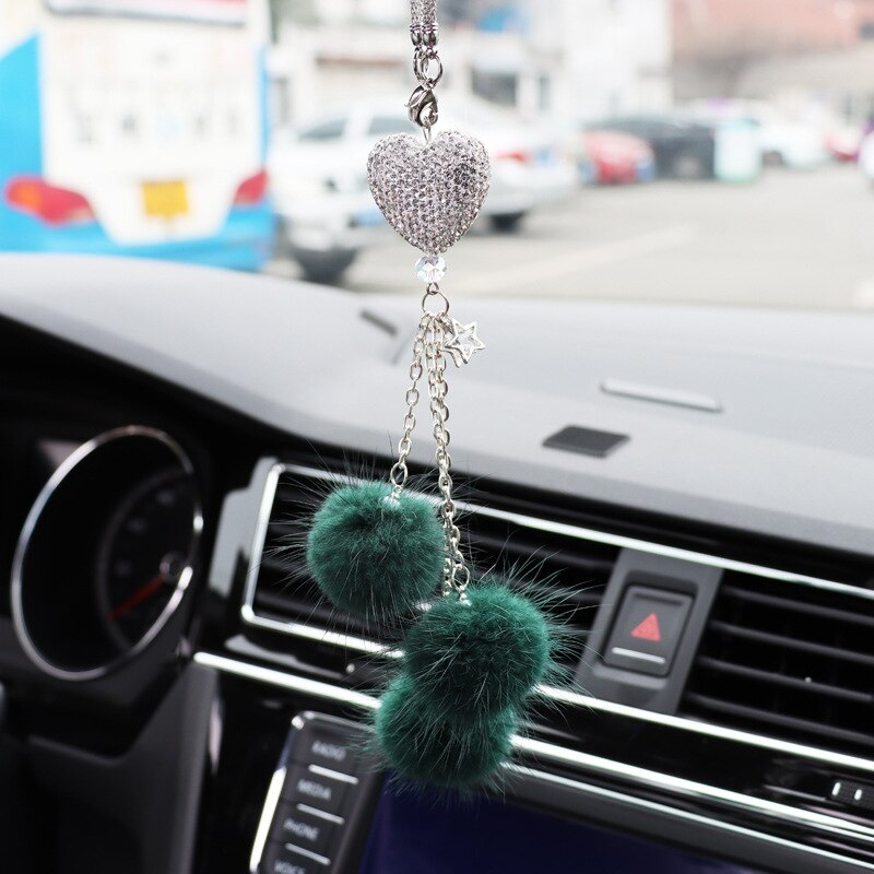 Fashion Car View Mirror Hanging Pendant Auto Home Decor Lucky Vehicle Ornament Mini Car Accessory Interior Hanging For Girls Fashion Car View Mirror Hanging Pendant Auto Home Decor Lucky Vehicle Ornament Mini Car Accessory Interior Hanging For Girls