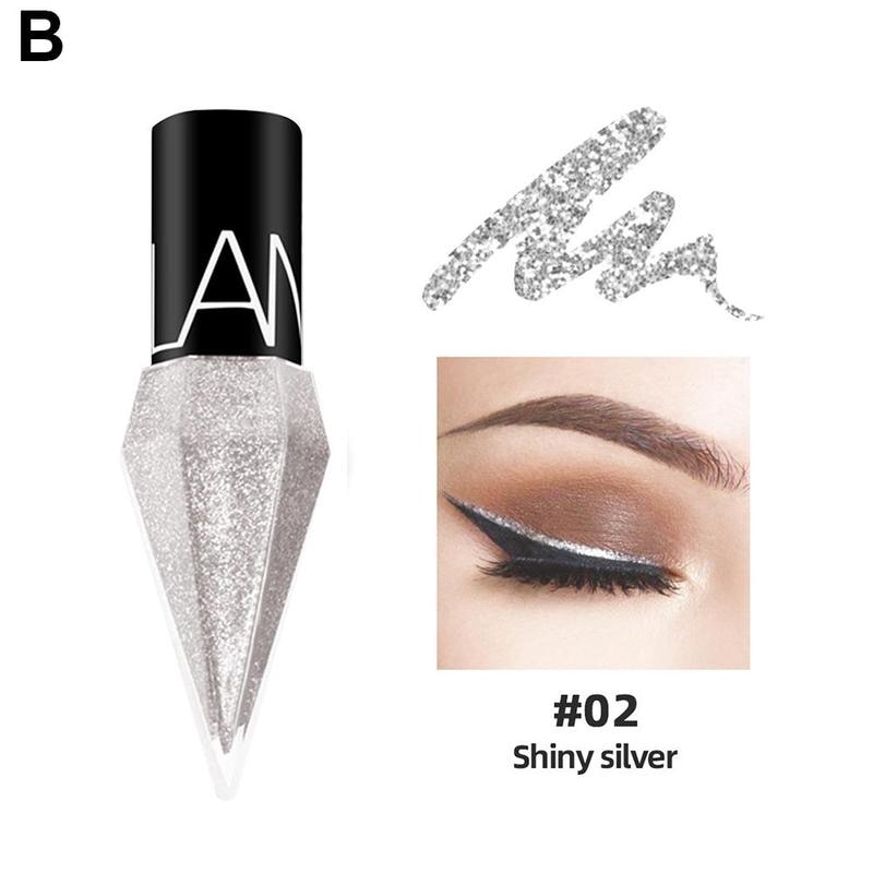 Eye Shadow Pearlescent Diamond Eye Shadow Liquid 5-color Sequins MakeUp Smooth Mini Fine Brush Eyeliner Shine And Head Eye Shadow Pearlescent Diamond Eye Shadow Liquid 5-color Sequins MakeUp Smooth Mini Fine Brush Eyeliner Shine And Head
