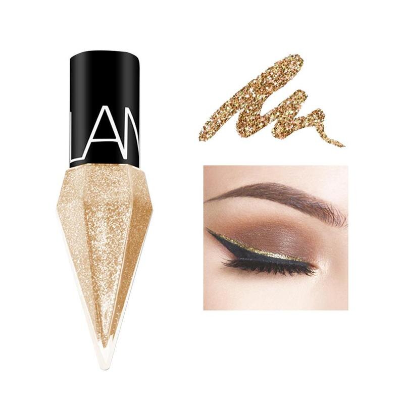 Eye Shadow Pearlescent Diamond Eye Shadow Liquid 5-color Sequins MakeUp Smooth Mini Fine Brush Eyeliner Shine And Head Eye Shadow Pearlescent Diamond Eye Shadow Liquid 5-color Sequins MakeUp Smooth Mini Fine Brush Eyeliner Shine And Head